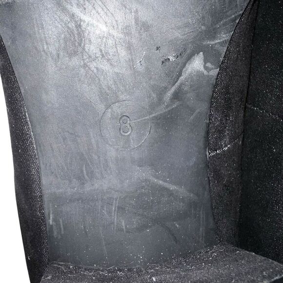 Lane Bryant Womens Size 8 Wide Closed Toe Low Heels Black Slip On - Picture 8 of 8